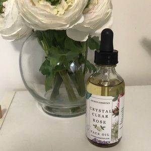 Rose face oil